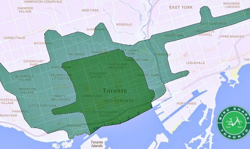 Bike Share toronto map