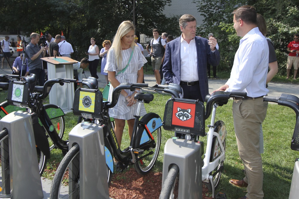 Bike Share Toronto 2018 expansion press conference