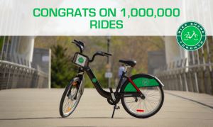 One Million Rides Bike Share Toronto