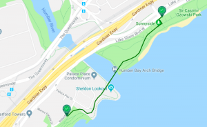 Ride Humber Bay Waterfront Trail