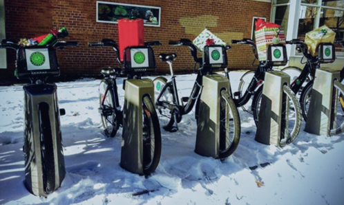 Bike Share Toronto happy holidays