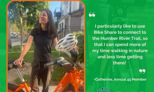 October Member of the Month Bike Share Toronto